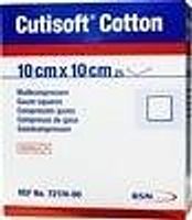 Cutisoft Cotton niet steriel 10 x 10cm (100 st) - thumbnail