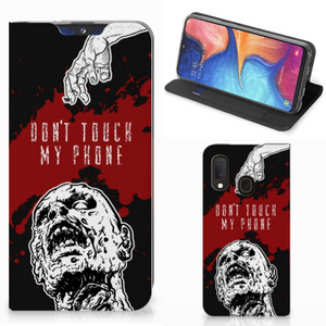 Samsung Galaxy A20e Design Case Zombie Blood