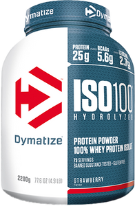 Dymatize ISO 100 Hydrolized Strawberry Blast (2200 gr)
