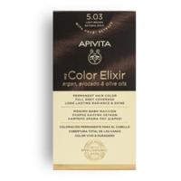 Apivita Color Elixir Permanent Hair Color 5.03 1St