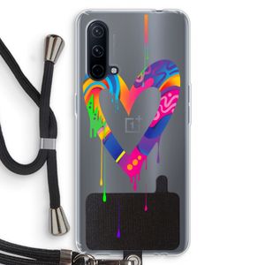 Melts My Heart: OnePlus Nord CE 5G Transparant Hoesje met koord