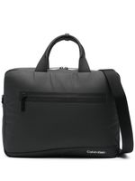 Calvin Klein pochette d'ordinateur à sangles multiples - Noir