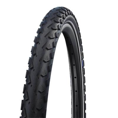 SCHWALBE Buitenband land cruiser punctureguard 26 x 2.00" / 50-559 - zwart met reflectie