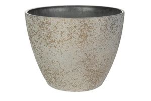 Buitenpot Nova 43 concrete gold