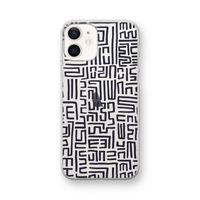 Moroccan Print: iPhone 12 mini Transparant Hoesje