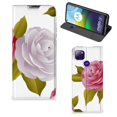 Motorola Moto G9 Power Smart Cover Roses Motorola Moto G9 Power Smart Cover Roses