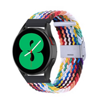 Braided nylon bandje - Multicolor - Samsung Galaxy Watch 3 - 45mm - thumbnail