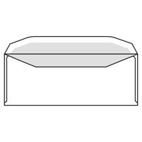 Envelop IEZZY C5/6 114x229mm venster rechts gegomd wit 500 stuks