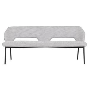 MUST Living Bench Bloom 190,86x190x57 cm, polaris light grey