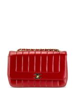 CHANEL Pre-Owned sac porté épaule Diana médium (1993 - Rouge - thumbnail