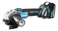 Makita accu haakse slijper 125mm 18v 5.0ah
