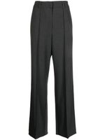 Goen.J pantalon droit en serge - Gris