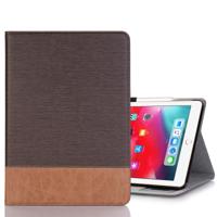 Kruis van textuur horizontale Flip PU lederen Case voor de iPad Pro 11 inch (2018) met houder & Card Slots & portefeuille (koffie)