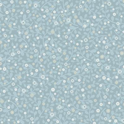Dutch Wallcoverings Sunnano - Hummelvik Blue - Blauw