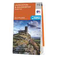 Wandelkaart - Topografische kaart 112 OS Explorer Map Launceston & Holsworthy | Ordnance Survey Wandelkaart - Topografische kaart 112 OS Explorer Map Launceston & Holsworthy | Ordnance Survey
