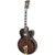 D&apos;Angelico DAPEXL1GBRBGT Premier EXL1 Brown Burst semi-akoestische gitaar met gigbag