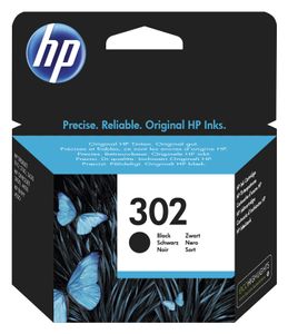 HP inktcartridge 302, 190 pagina's, OEM F6U66AE, zwart