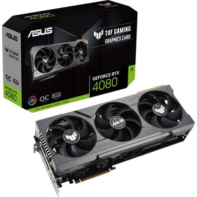 GeForce RTX 4080 TUF GAMING OC Grafische kaart
