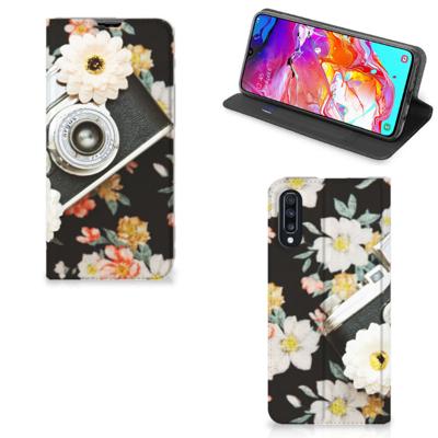 Samsung Galaxy A70 Stand Case Vintage Camera Samsung Galaxy A70 Stand Case Vintage Camera