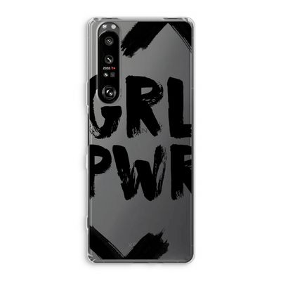 Girl Power #2: Sony Xperia 1 III Transparant Hoesje
