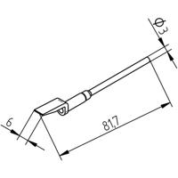 Ersa 0452EDLF060/SB Desoldeerpunt Grootte soldeerpunt 6 mm Inhoud: 2 stuk(s)