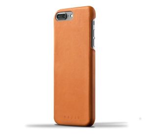 Mujjo Leather Case iPhone 7 / 8 Plus bruin