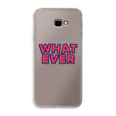 Whatever: Samsung Galaxy J4 Plus Transparant Hoesje