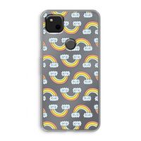 Regenboog: Google Pixel 4a Transparant Hoesje