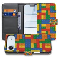 Blokken Design Hoesje Voor iPhone Air | Book Case | Portemonnee hoesje