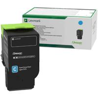 Lexmark Tonercassette (recycling) C2325 C2425 C2535 MC2325 MC2425 MC2535 MC2640 Origineel Cyaan 2300 bladzijden C232HC0 - thumbnail