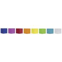 Magnetoplan Magneet Cube (l x b x h) 20 x 20 x 20 mm Blauw, Pink, Rood, Oranje, Geel, Groen, Blauw-groen, Wit 8 stuk(s) 16653810