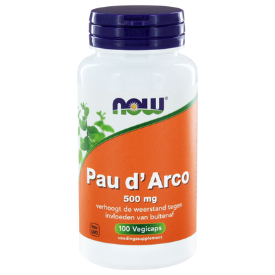 NOW Pau D&apos;Arco 500mg Capsules 100st
