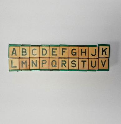 Seeburg 3WA200 Wallbox Knoppen Letters - Origineel, Gebruikt