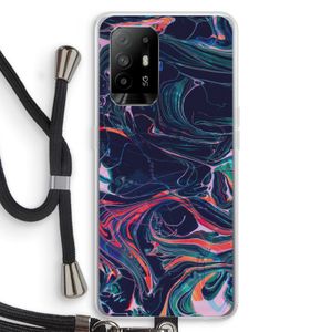 Light Years Beyond: Oppo A94 5G Transparant Hoesje met koord