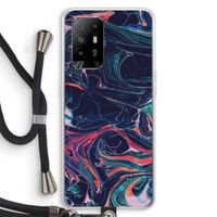 Light Years Beyond: Oppo A94 5G Transparant Hoesje met koord