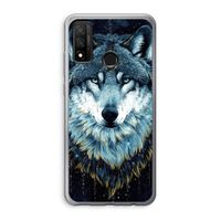 Darkness Wolf: Huawei P Smart (2020) Transparant Hoesje