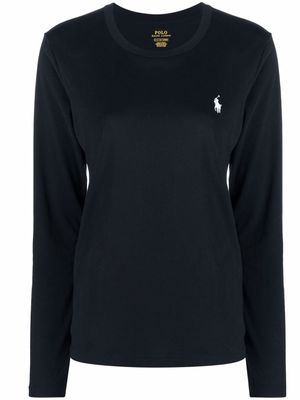 Polo Ralph Lauren pull à logo brodé - Noir