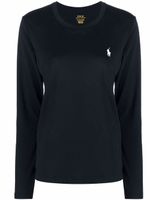 Polo Ralph Lauren pull à logo brodé - Noir