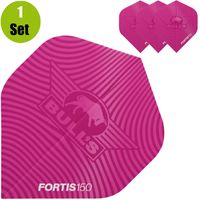 Bulls Fortis 150 Dartflights - Roze
