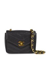 CHANEL Pre-Owned mini sac porté épaule Classic Flap (1995) - Noir