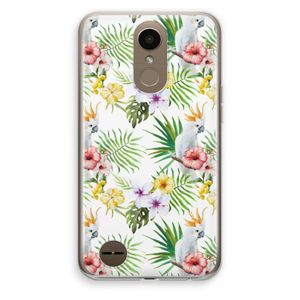 Gele kuif: LG K10 (2017) Transparant Hoesje