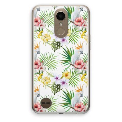 Gele kuif: LG K10 (2017) Transparant Hoesje
