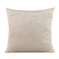 2e Halve Prijs Leen Bakker - Sierkussen Micha - 45x45 Cm - Polyester - Beige - 10x45x45 Cm