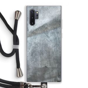 Grey Stone: Samsung Galaxy Note 10 Plus Transparant Hoesje met koord