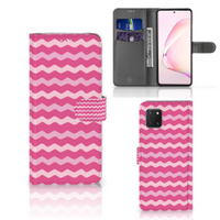 Samsung Note 10 Lite Telefoon Hoesje Waves Pink