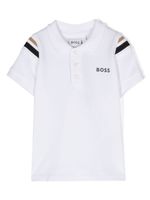 BOSS Kidswear polo à rayures - Blanc - thumbnail