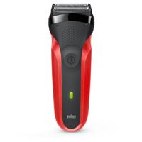 Braun 300 RED Series 3 Elektrisch Scheerapparaat Rood/Zwart Braun 300 RED Series 3 Elektrisch Scheerapparaat Rood/Zwart