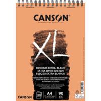 Canson schetsboek XL Extra White, 90 g/m², ft A4, 120 vel