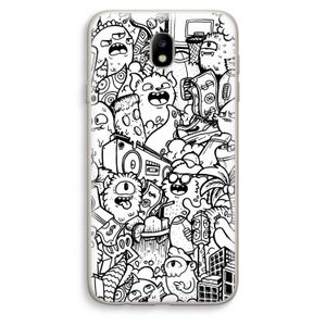 Vexx City #2: Samsung Galaxy J7 (2017) Transparant Hoesje