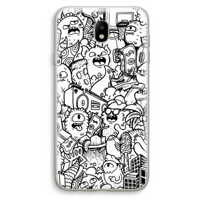Vexx City #2: Samsung Galaxy J7 (2017) Transparant Hoesje